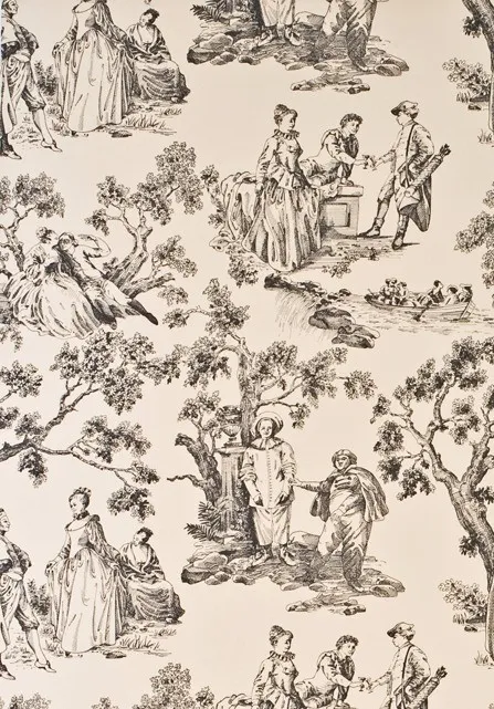 Обои для стен Lewis & Wood Book II. Damasks & Toiles lw0937