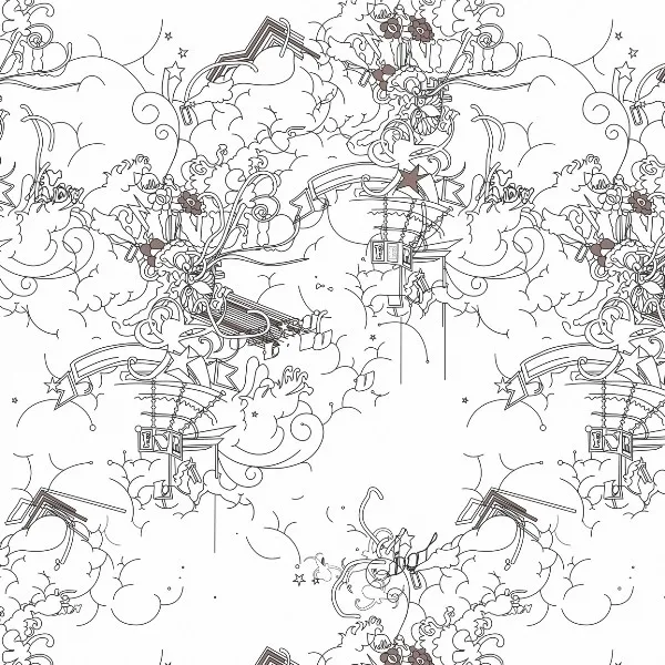 Обои для стен Tres Tintas All city papers 1980