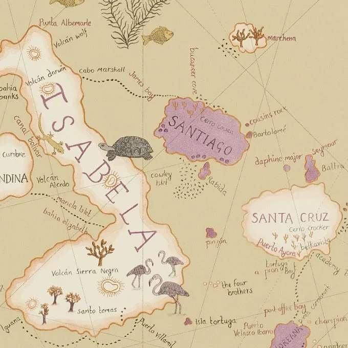 Обои для стен Sanderson Voyage of discovery 213363