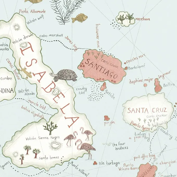 Обои для стен Sanderson Voyage of discovery 213364