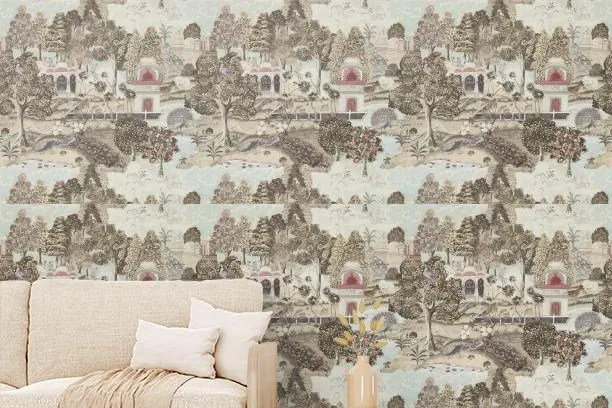 Обои для стен Zoffany Jaipur Wallpapers 311742 #5