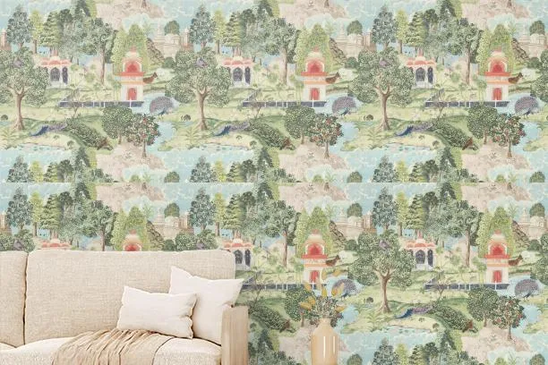 Обои для стен Zoffany Jaipur Wallpapers 311743 #5