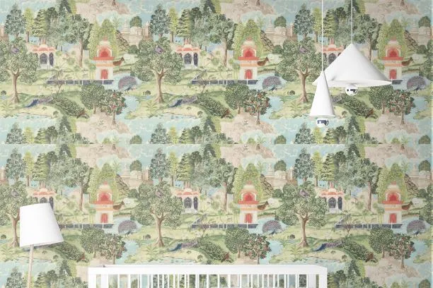 Обои для стен Zoffany Jaipur Wallpapers 311743 #9