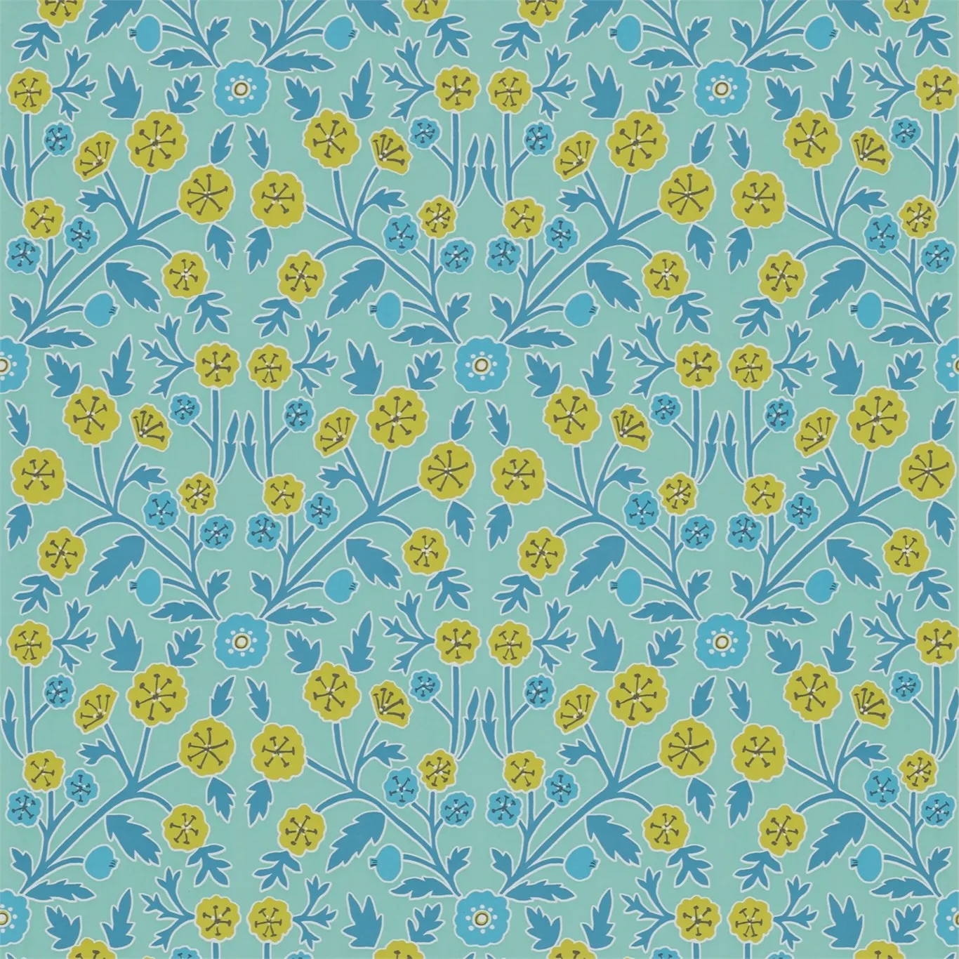 Обои для стен Sanderson Papavera 214757