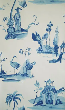 Обои для стен Osborne & Little Pompadour W6011-03