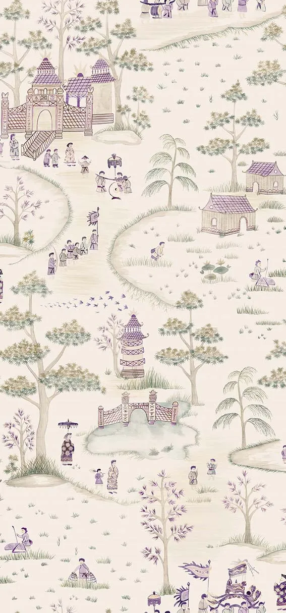 Обои для стен Nina Campbell Cathay NCW4180-01