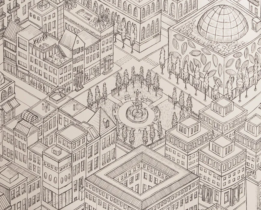 Обои для стен Eijffinger Script 347558