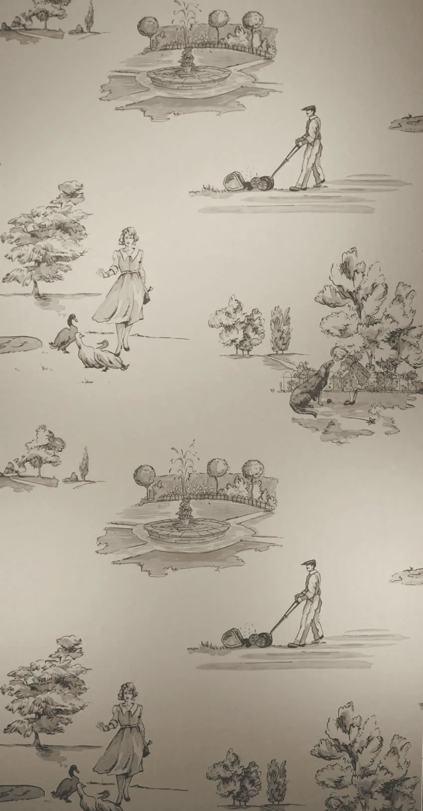 Обои для стен Nina Campbell Perroquet NCW3837-01