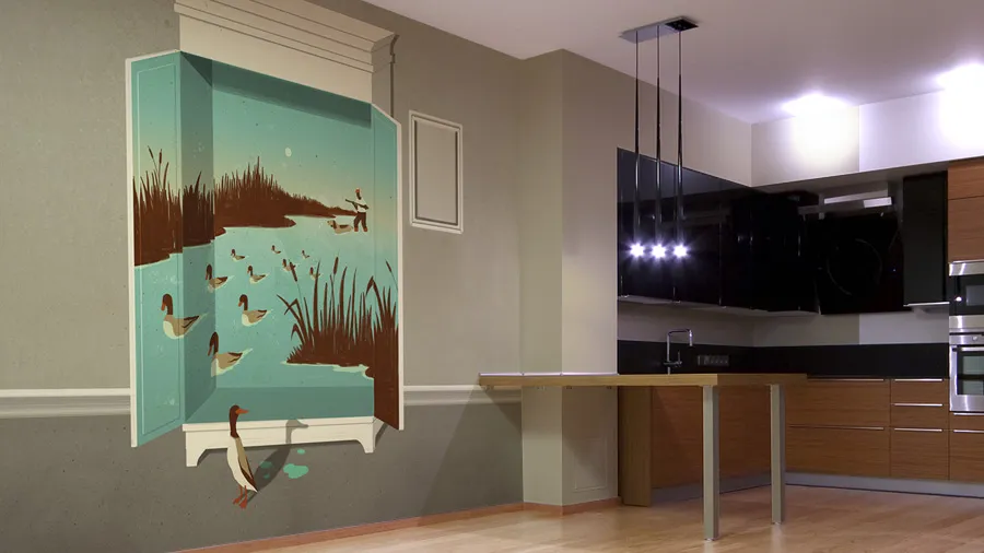 Обои для стен Glamora An Illustrated Life ep1a