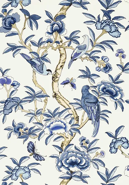 Обои для стен Thibaut Imperial Garden T14224