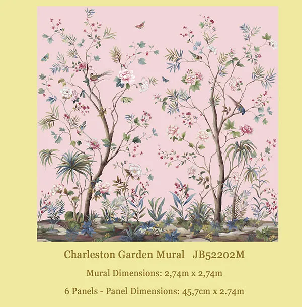 Обои для стен Jaima Brown Charleseton Home jb52202m