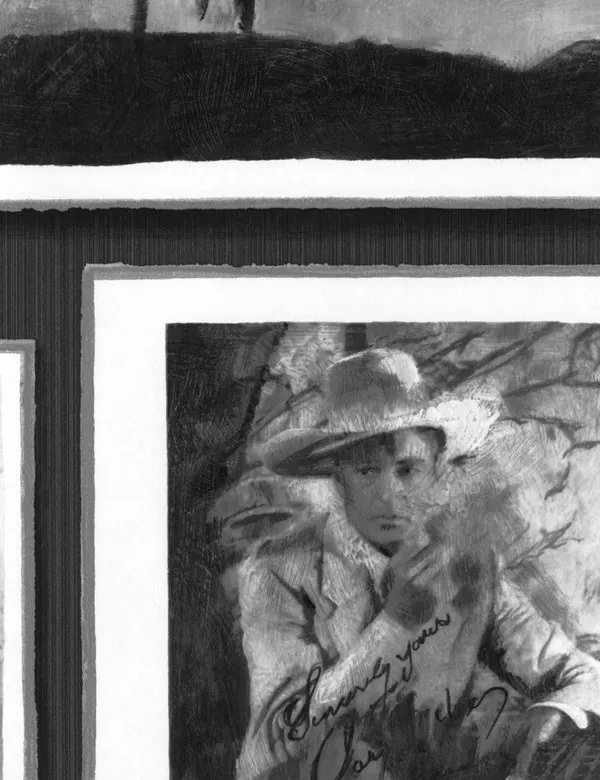 Обои для стен Andrew Martin Museum Studio-ABC-Charcoal