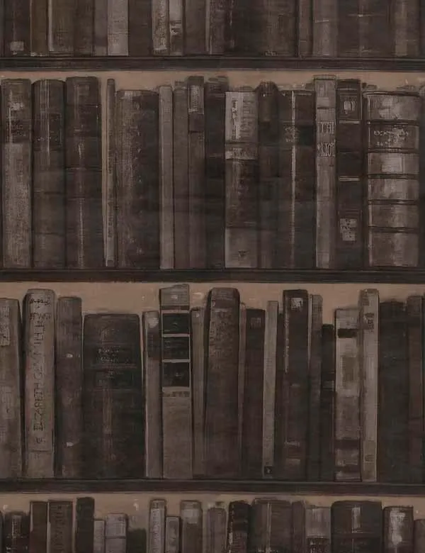 Обои для стен Andrew Martin Navigator library-cocoa