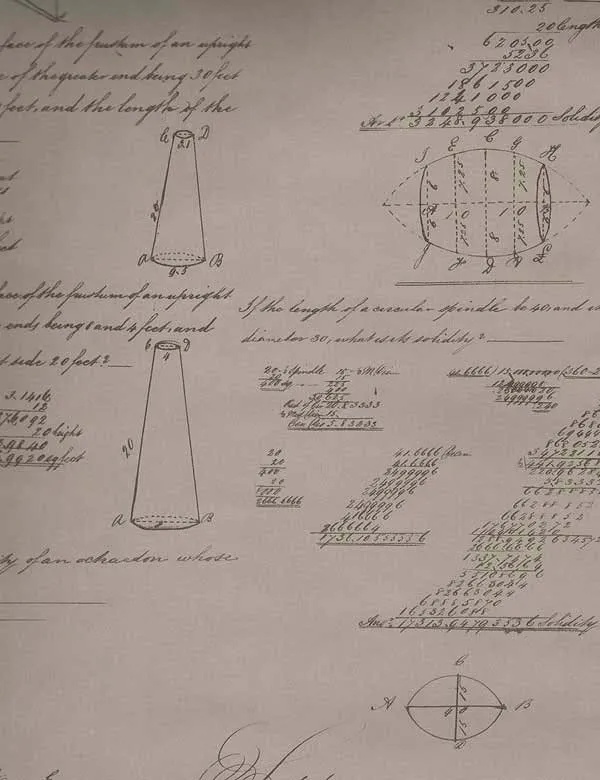 Обои для стен Andrew Martin Navigator pythagoras-taupe