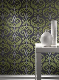 Обои для стен Phillip Jeffries Prints Indo-Ikat