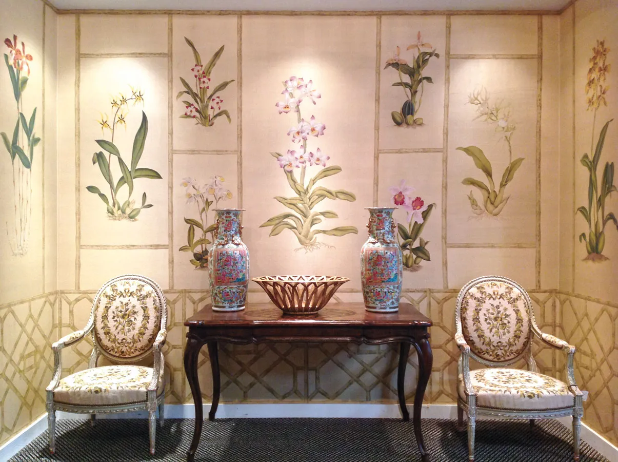 Обои для стен De Gournay Chinoiserie 2013