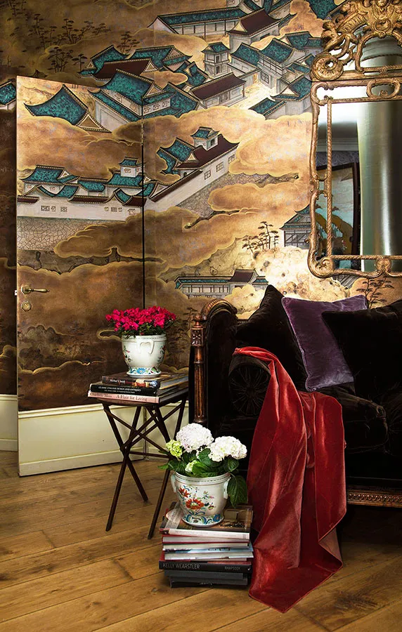 Обои для стен De Gournay Japanese & Korean 201407_15