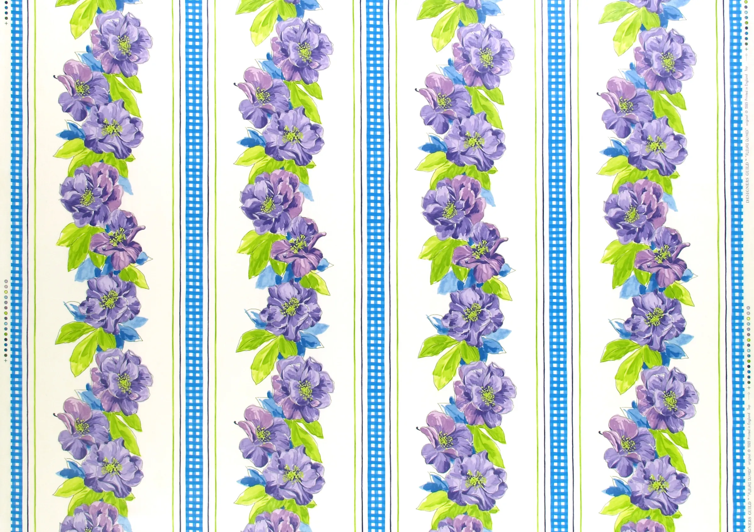 Ткань Designers Guild Archive Vintage Flowers F1377/01