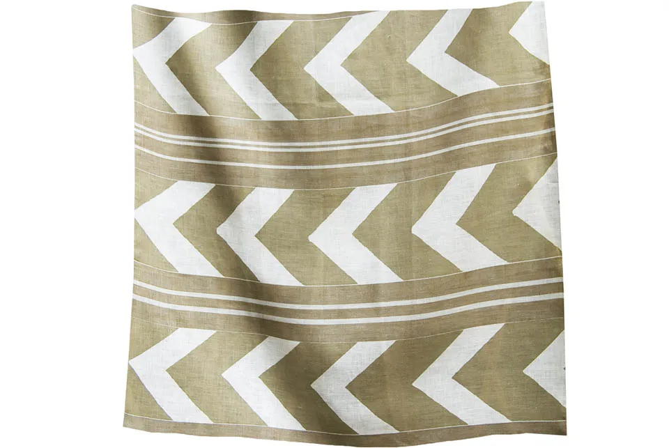 Ткань Arjumand The Imperial HERRINGBONE NEUTRAL LINEN VOILE