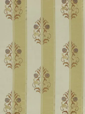 Ткань Robert Allen Embellished Naturals warm tones CABOT PARK GINGER