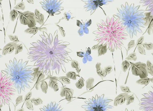 Ткань Designers Guild Kimono blossom F1896/04