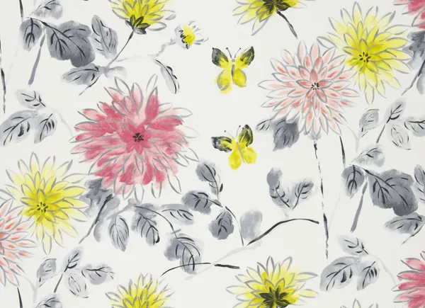 Ткань Designers Guild Kimono blossom F1896/01