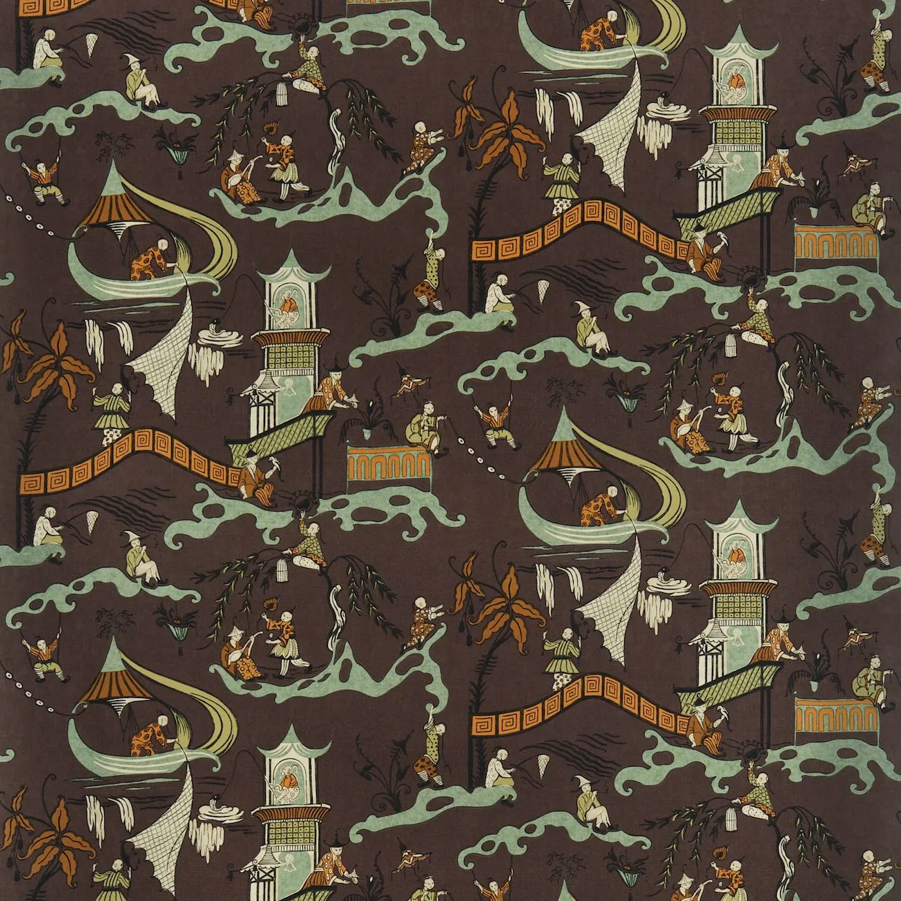 Ткань Sanderson Vintage DVIPPA201