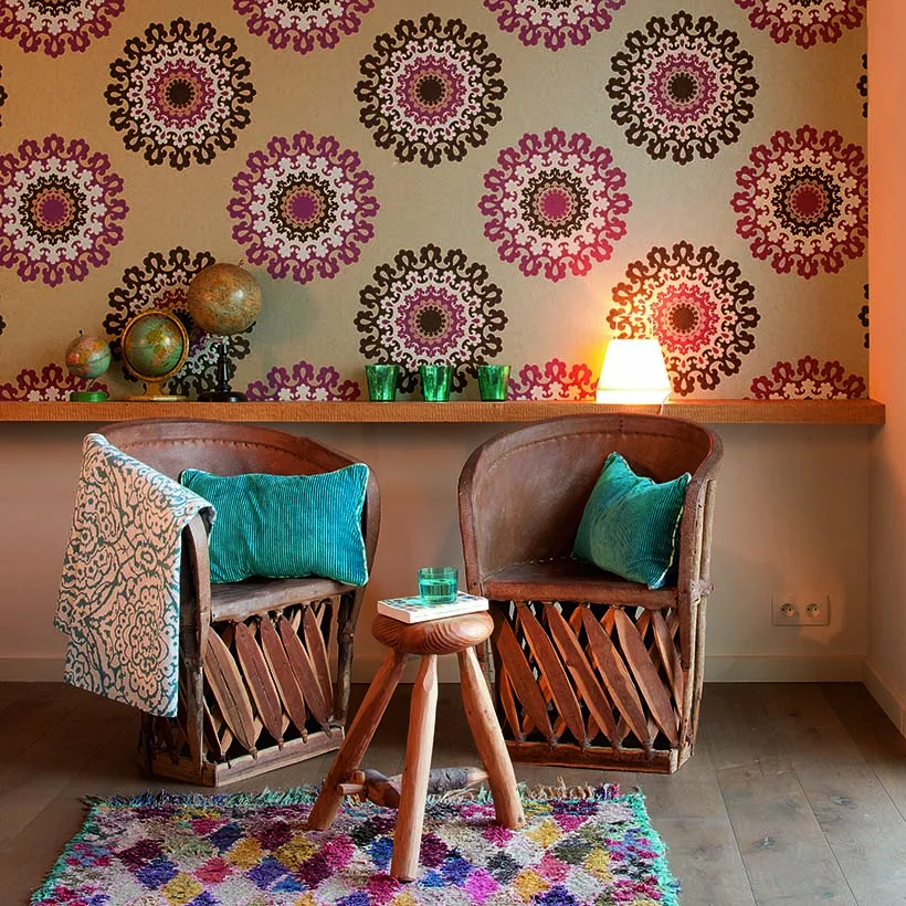 Обои для стен Soleil Bleu Del Campo del_campo_wall_010