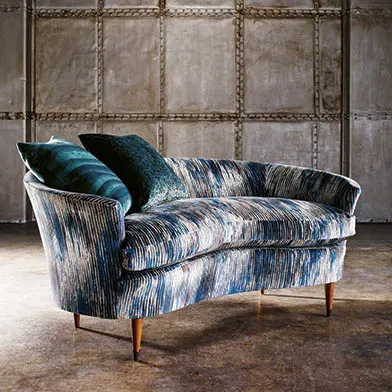 Ткань Osborne & Little Hespera Velvets CASCADE