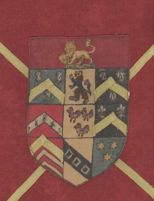 Ткань Andrew Martin Lost & Found lost_and_found_ancestor_red_2