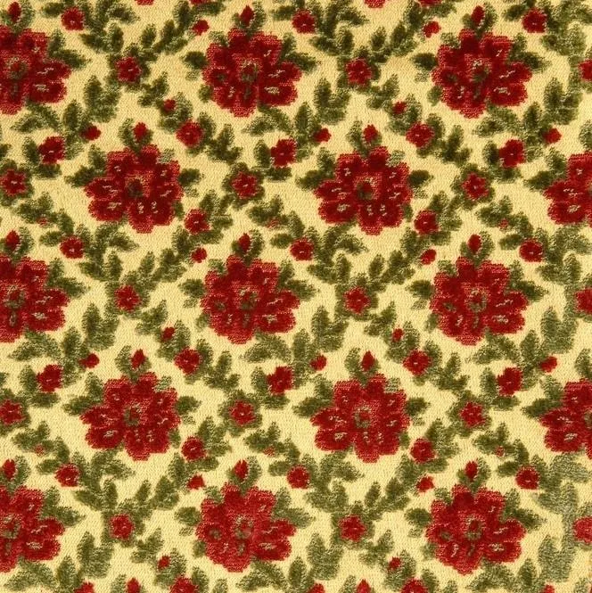 Ткань Antoine d'Albiousse Velours de Gênes grands motifs 1241606385