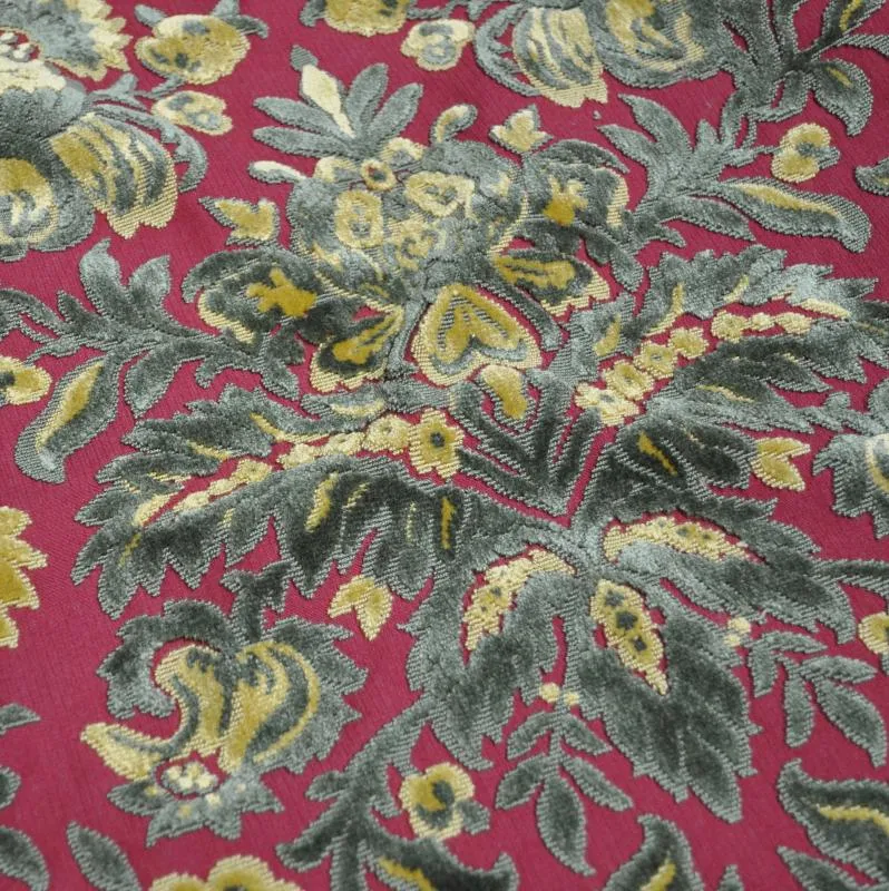 Ткань Antoine d'Albiousse Velours de Gênes grands motifs 1350282033