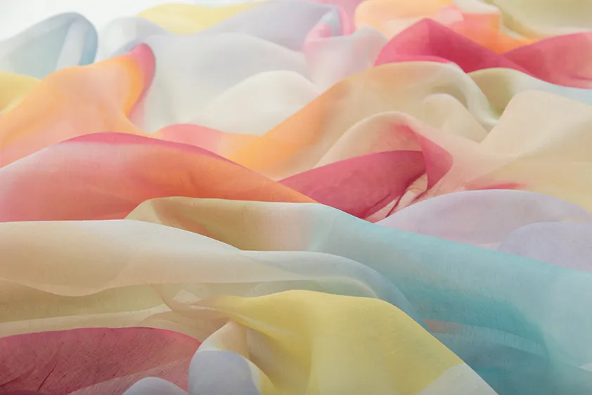 Ткань ADO Goldkante Happy Days Blur 8110-3