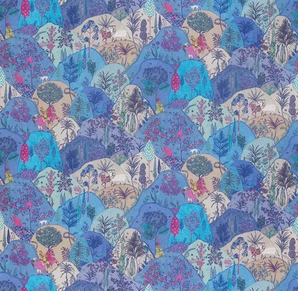 Ткань Matthew Williamson Durbar Fabrics F6945-04