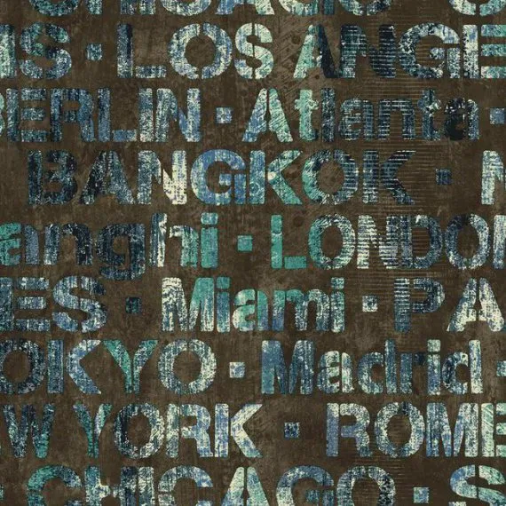 Обои для стен York Wallcoverings Urban Chic RK4413