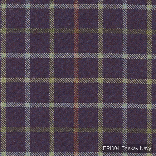 Ткань The Isle Mill Hebrides ERI004 Eriskay Navy