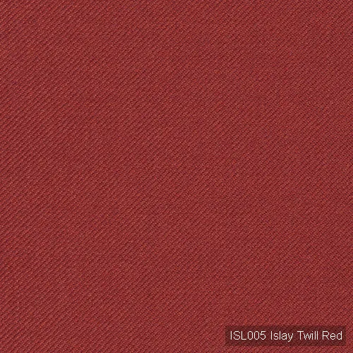 Ткань The Isle Mill Hebrides ISL005 Islay Twill Red