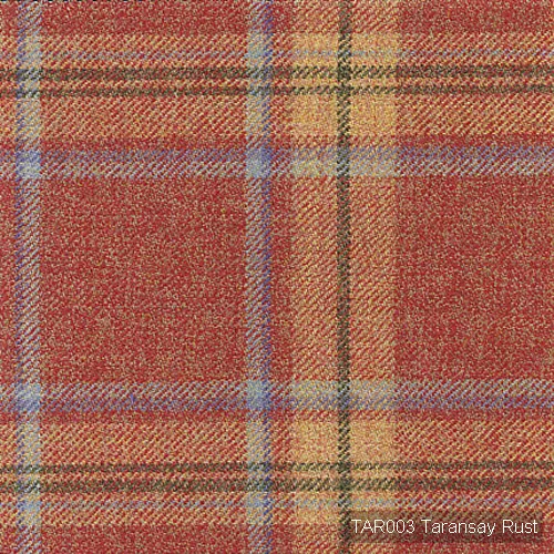 Ткань The Isle Mill Hebrides TAR003 Taransay Rust