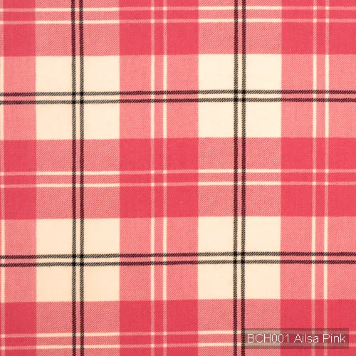 Ткань The Isle Mill Aboyne BCH001 Ailsa Pink