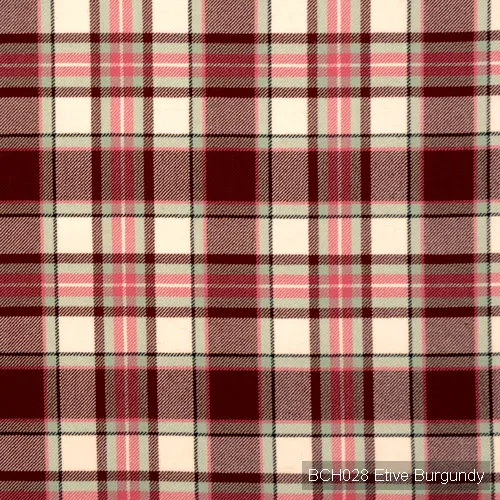 Ткань The Isle Mill Aboyne BCH028 Etive Burgundy