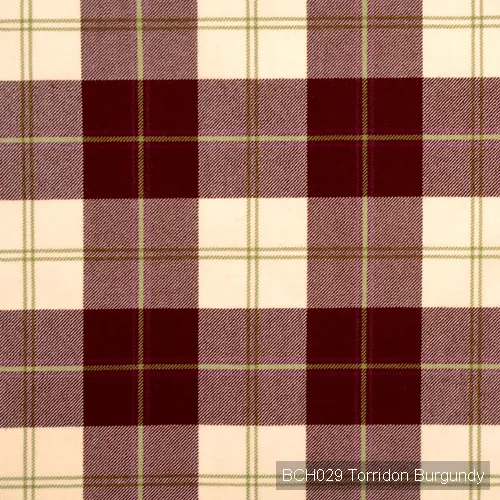 Ткань The Isle Mill Aboyne BCH029 Torridon Burgundy