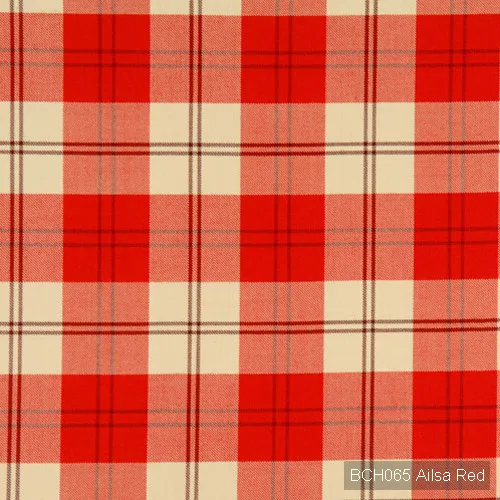 Ткань The Isle Mill Aboyne BCH065 Ailsa Red