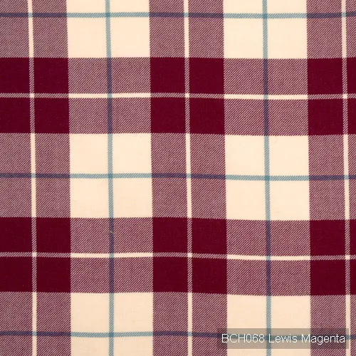 Ткань The Isle Mill Aboyne BCH068 Lewis Magenta