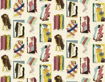 Обои для стен Pierre Frey Les Dessins 2 FP428001