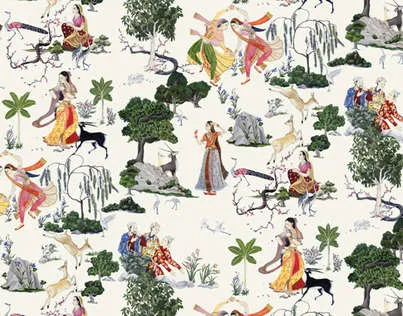 Обои для стен Pierre Frey Les Dessins 2 FP429002