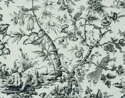 Обои для стен Boussac Historical Documents W4982006