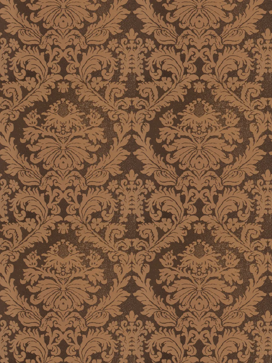 Ткань Vervain Vervain Fall 2015 Laurel Damask - Walnut Shell