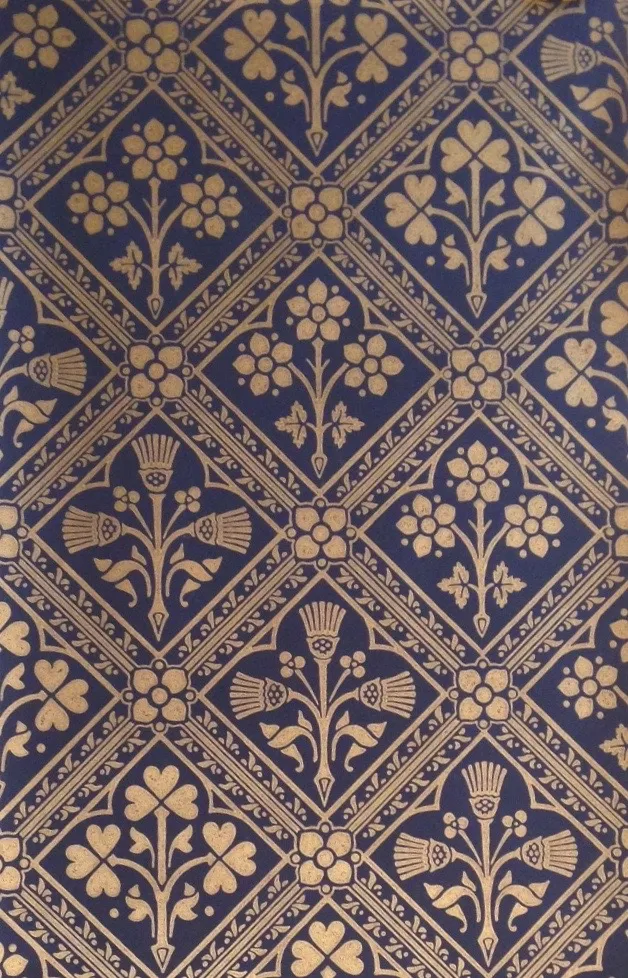 Обои для стен Watts Camberwell Triad-Midnight-Blue