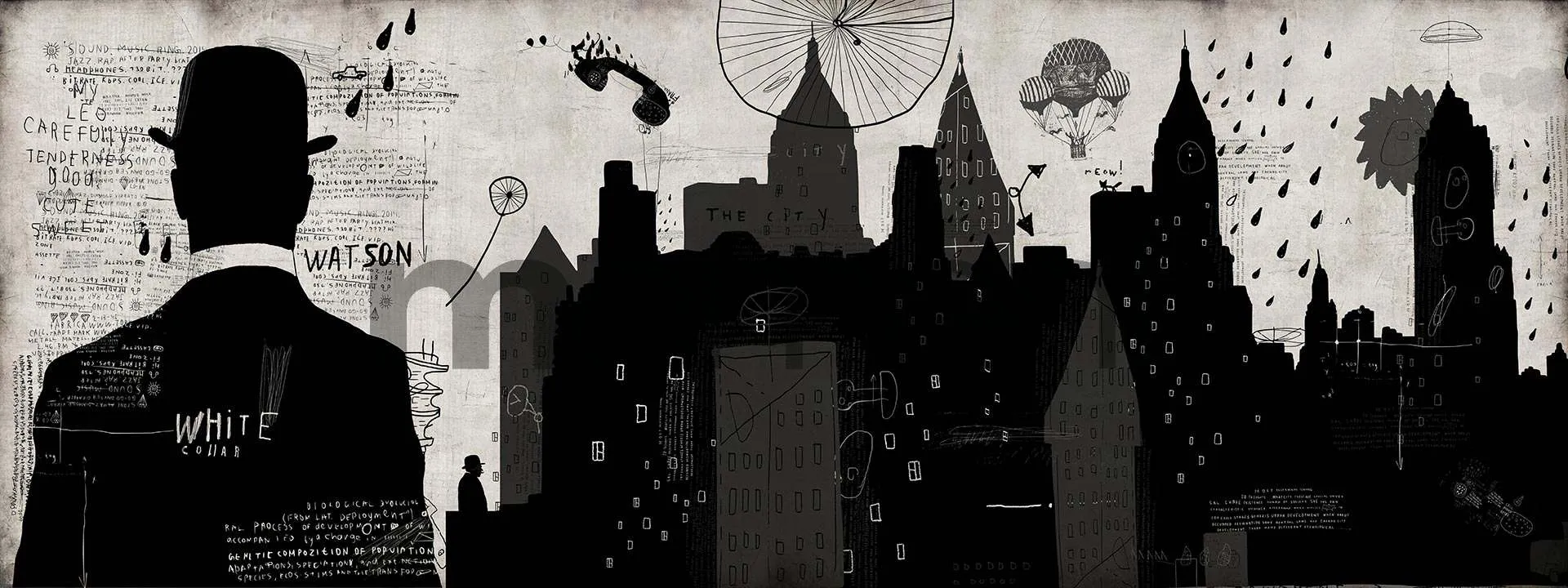 Обои для стен Momenti Pencil Collection PE-07 Cod. 001