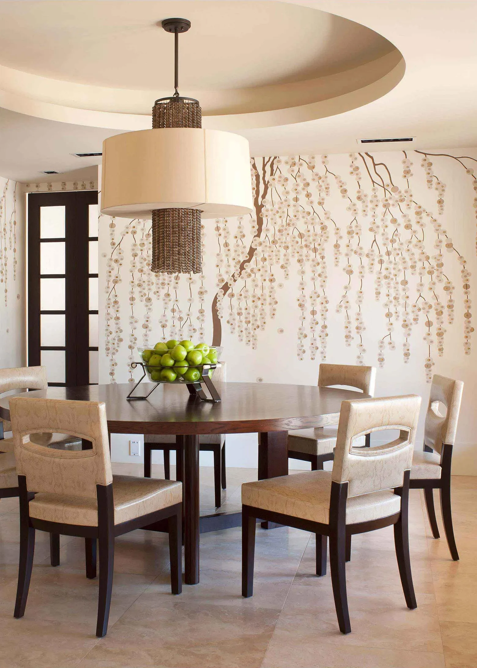 Обои для стен Fromental 20th century F006-willow-with-embroidery-col-custom